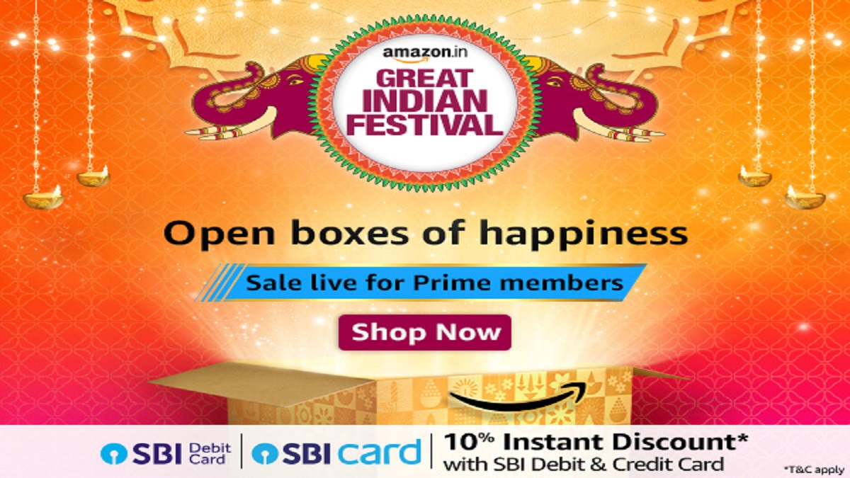 Amazon Great Indian Festival 2023 Is Now Live For Prime Members